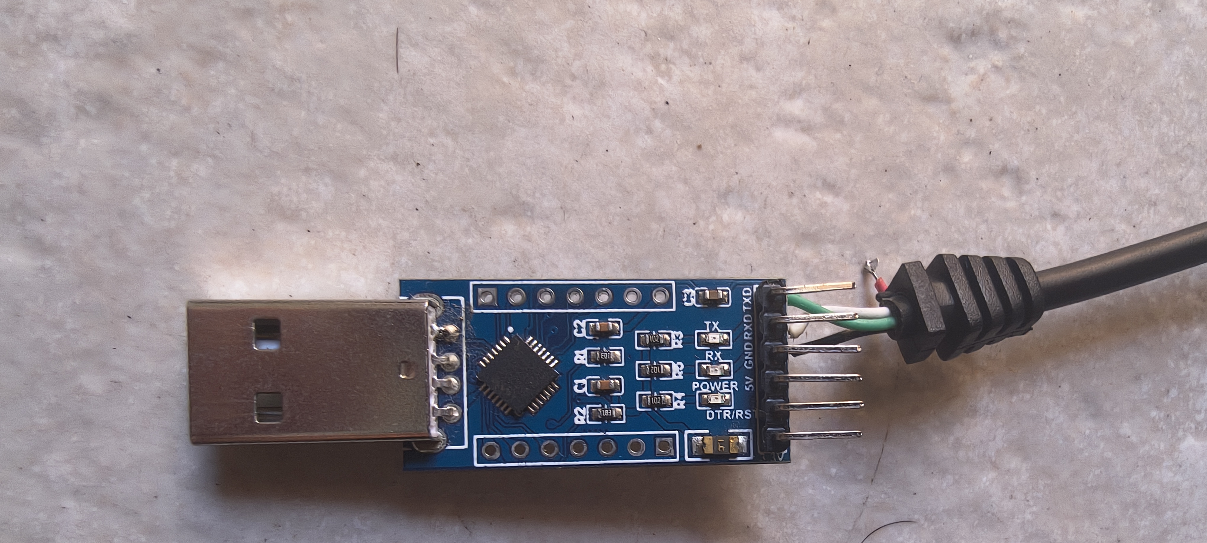 Cheap generic USB-TTL adapter 1