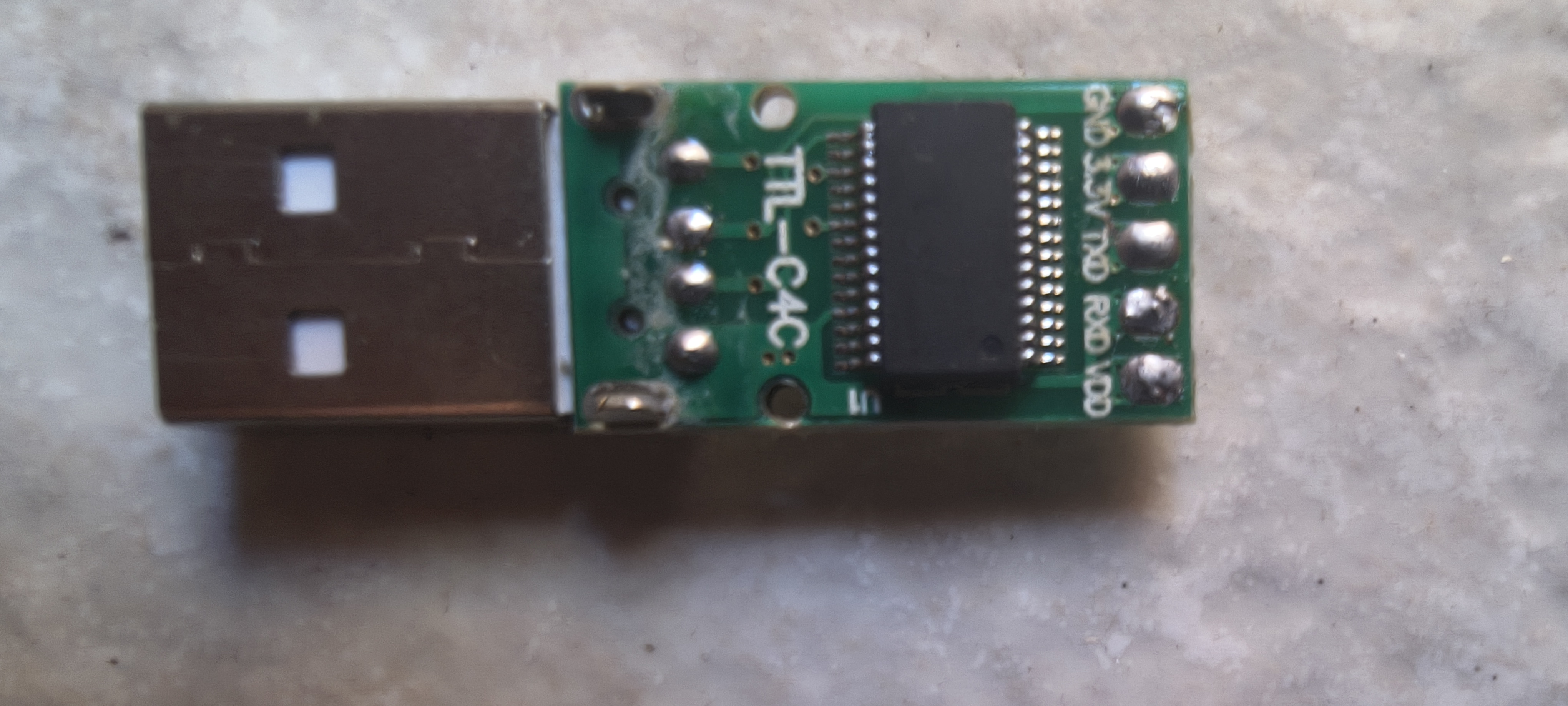 Cheap generic USB-TTL adapter 2